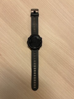 Picture of a black smart watch